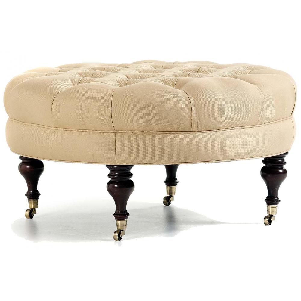 puff kerek ottoman karpitos butor klasszikus polgari nappali ulogarnitura fotel kanape tuzott krem homok szovet exkluziv luxus butor.jpg